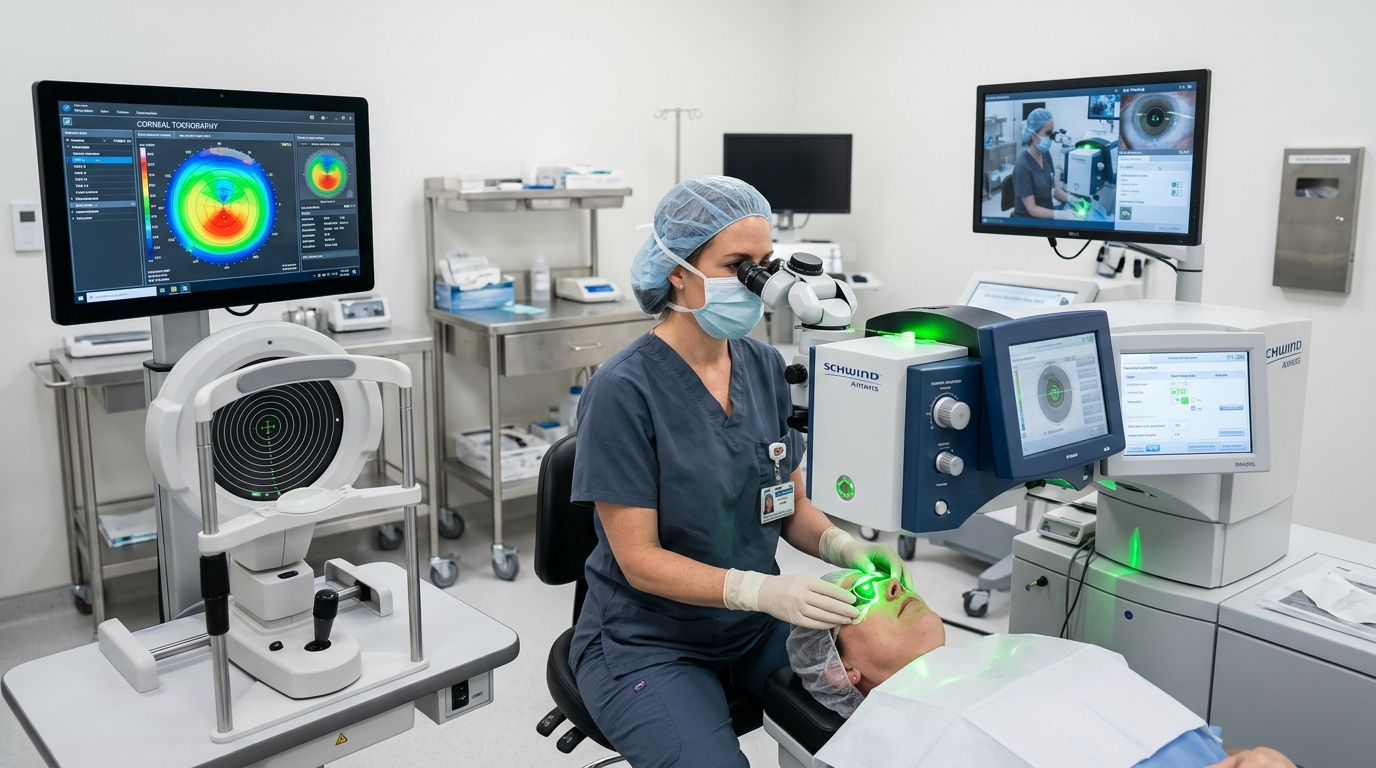 Cornea, LASIK & Refractive Evaluation